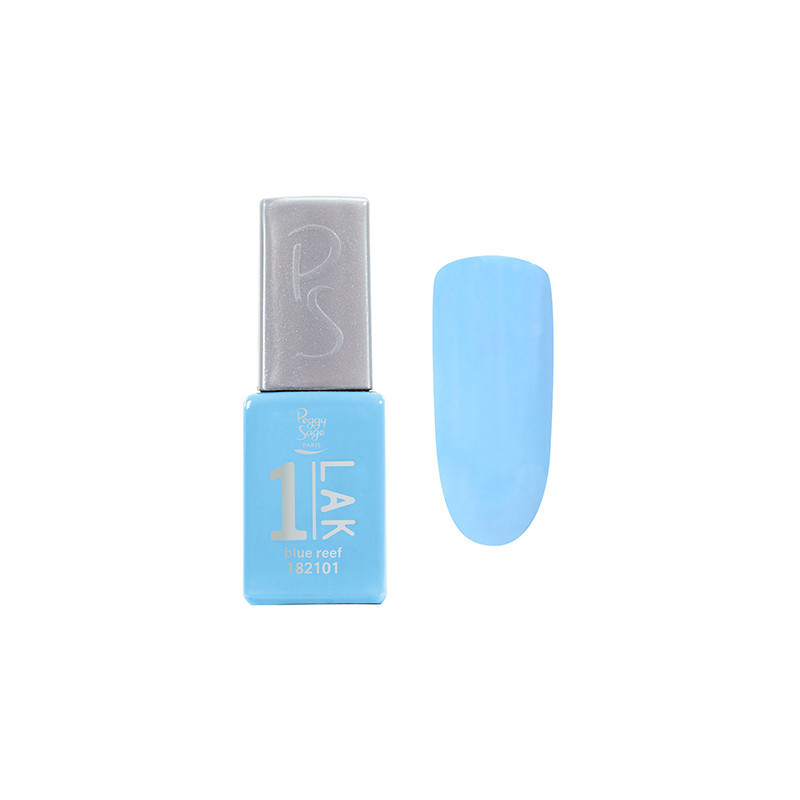 Mini vernis semi-permanent 1-LAK Blue reef Mini vernis semi-permanent 1-LAK Blue reef
