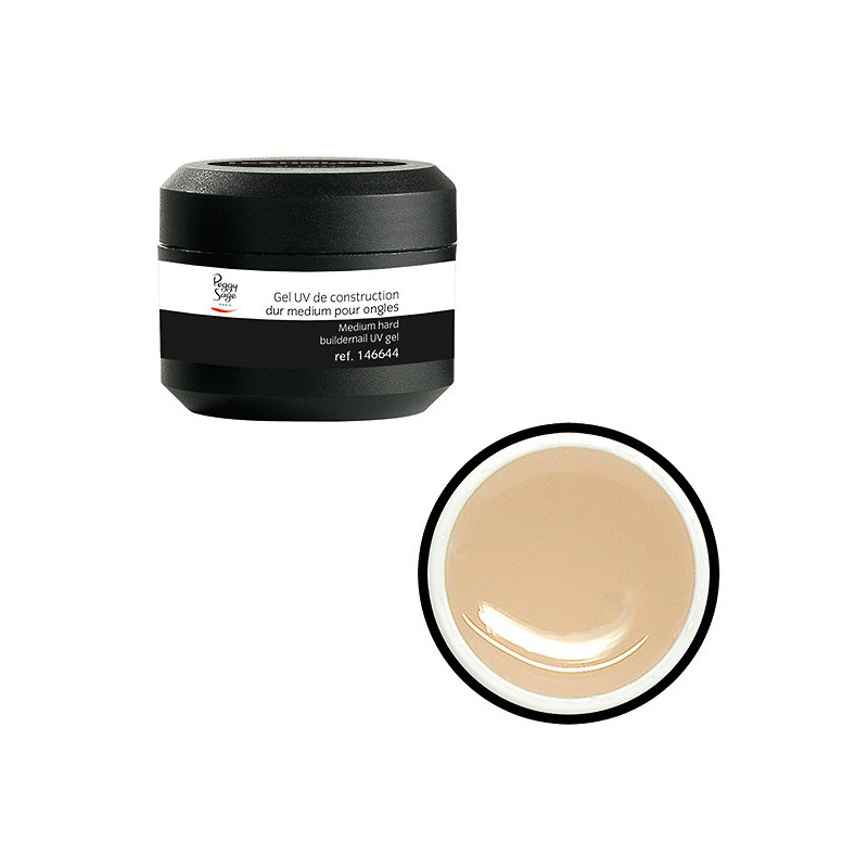 Gel UV de construction dur medium pour ongles Transparent 15g Gel UV de construction dur medium pour ongles Transparent 15g