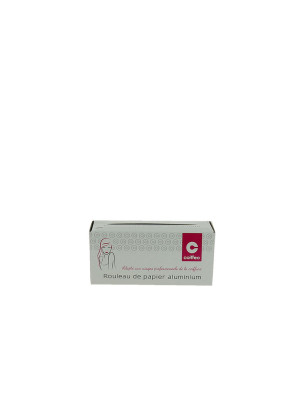 Papier aluminium 15 microns - 12cmx100m Papier aluminium 15 microns - 12cmx100m