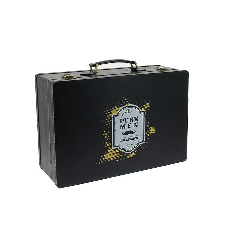 Mallette vintage barbier Noire Mallette vintage barbier Noire