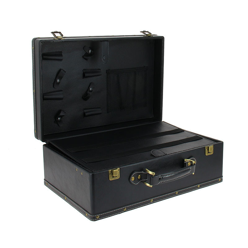 Mallette vintage barbier Noire Mallette vintage barbier Noire