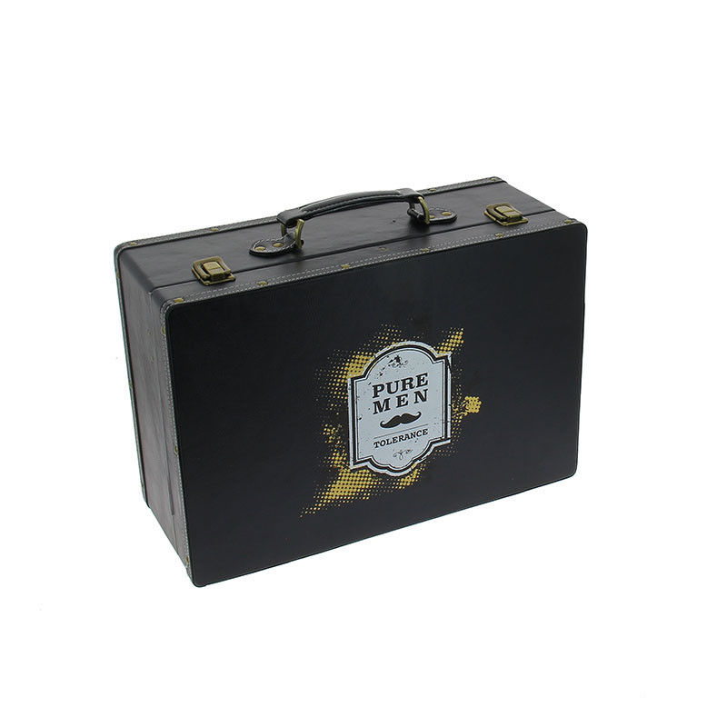 Mallette vintage barbier Noire Mallette vintage barbier Noire