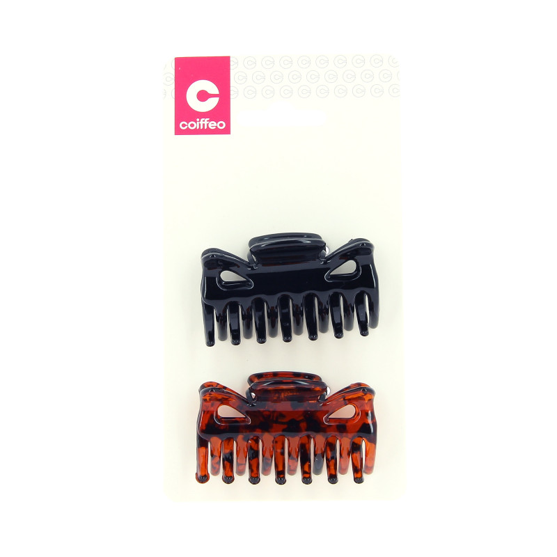 Pince PM noir et écaille x2 Pince PM noir et écaille x2