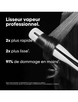 Steampod 3.0 lisseur vapeur professionnel Blanc Steampod 3.0 lisseur vapeur professionnel Blanc