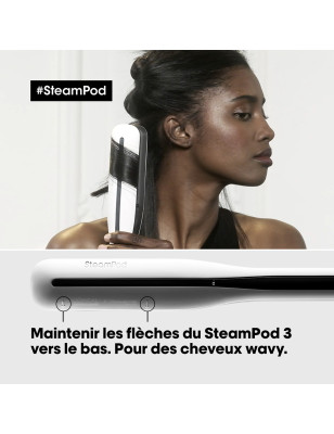 Steampod 3.0 lisseur vapeur professionnel Blanc Steampod 3.0 lisseur vapeur professionnel Blanc