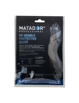 Paire de gants de protection en latex taille M