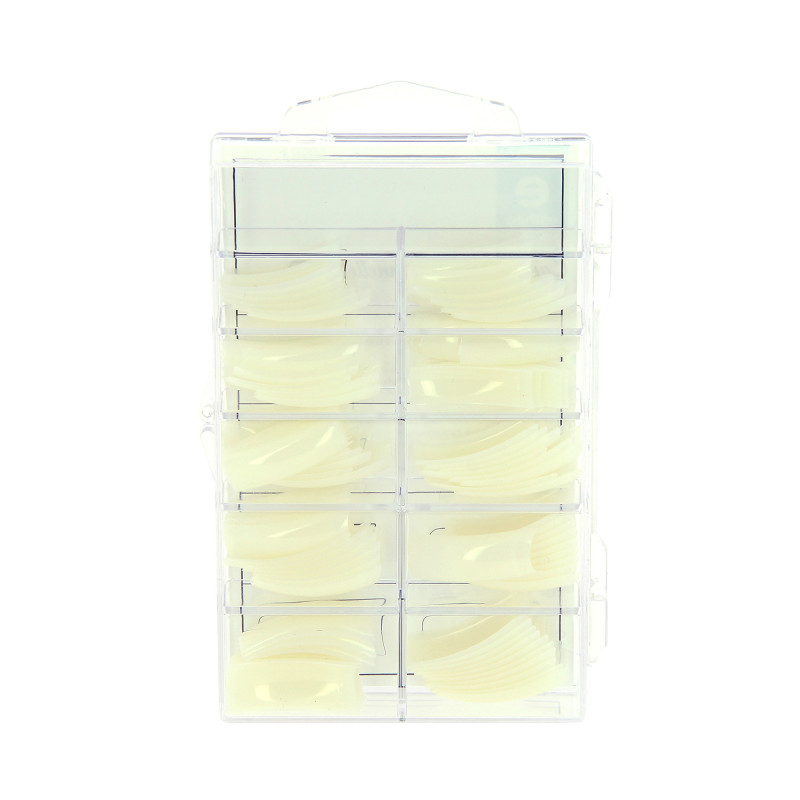 100 capsules professionnelles carrees petite encoche - naturel 100 capsules professionnelles carrees petite encoche - naturel