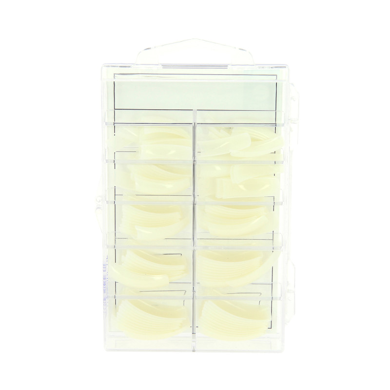 100 capsules professionnelles pointe fine - naturel 100 capsules professionnelles pointe fine - naturel