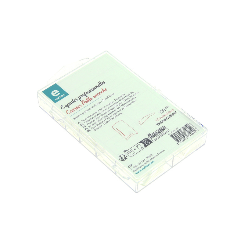 100 capsules professionnelles transparentes 100 capsules professionnelles transparentes