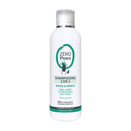 Shampooing 2 en 1 Zéro Poux