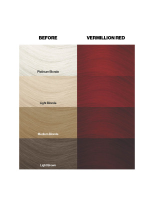 Coloration temporaire vermillon red n°40 Coloration temporaire vermillon red n°40
