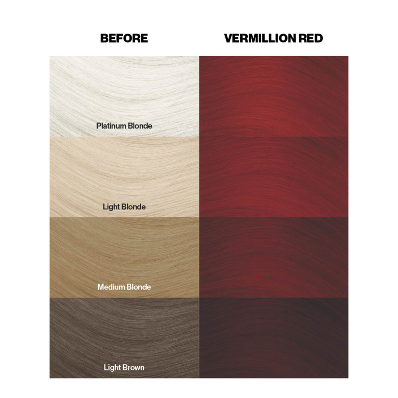 Coloration temporaire vermillon red n°40 Coloration temporaire vermillon red n°40