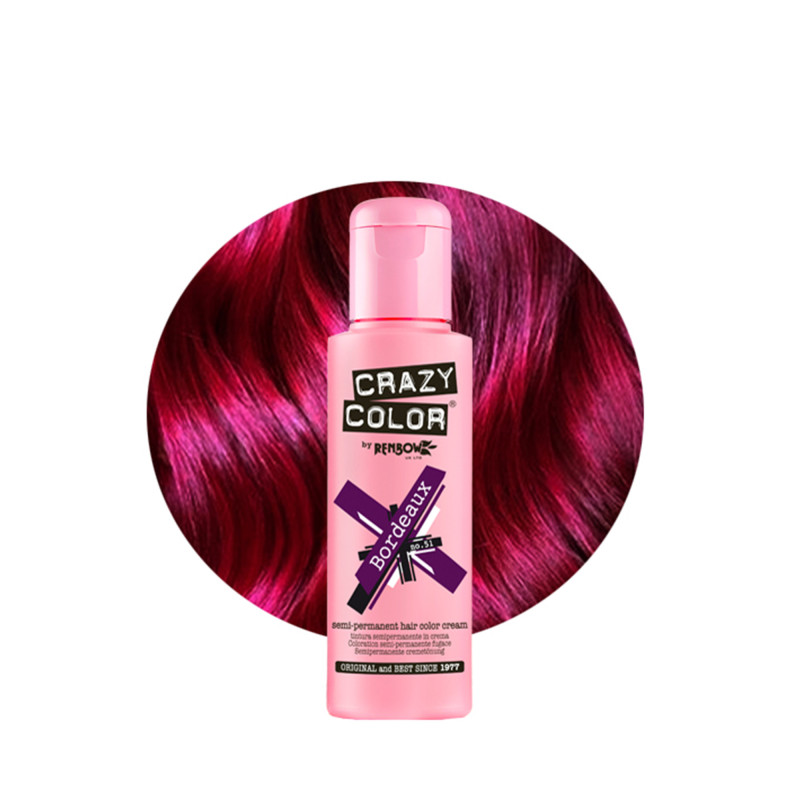 Coloration temporaire bordeaux n°51 Coloration temporaire bordeaux n°51