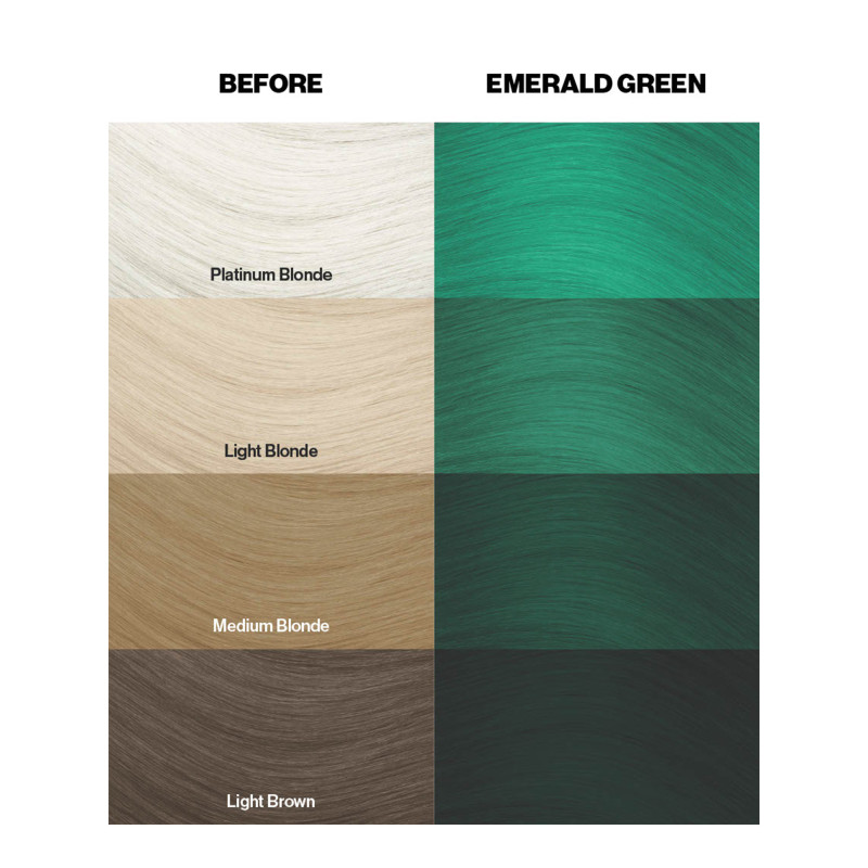 Coloration temporaire emeral green n°53 Coloration temporaire emeral green n°53