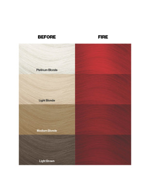 Coloration temporaire fire n°56 Coloration temporaire fire n°56