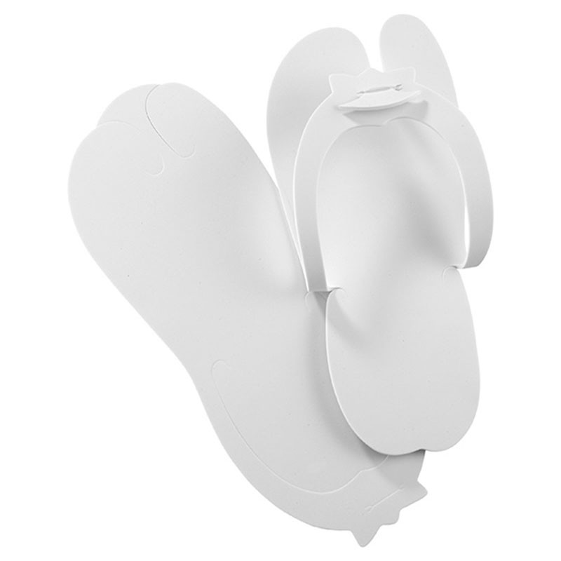 Pantoufles jetables blanches Pantoufles jetables blanches