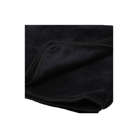 Serviette cheveux en microfibre Noire 45x95cm