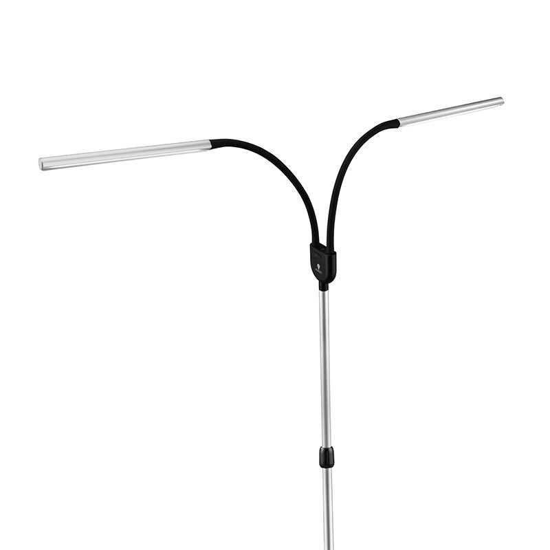 Lampe LED double sur pied Gemini Lampe LED double sur pied Gemini