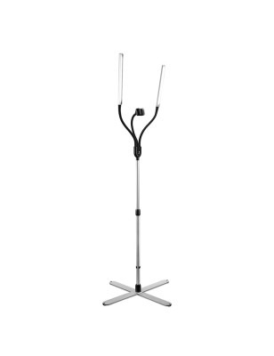 Lampe LED double sur pied Gemini Lampe LED double sur pied Gemini