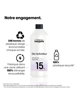 Révélateur professionnel 15 volumes Diactivateur Révélateur professionnel 15 volumes Diactivateur