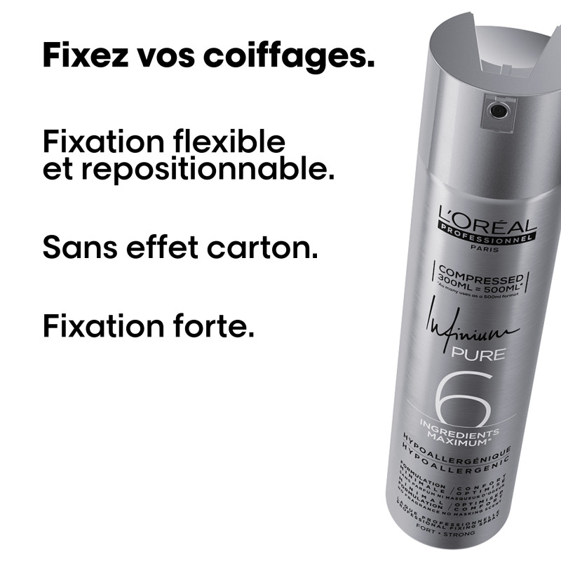 Laque Infinium Pure fixation forte Laque Infinium Pure fixation forte