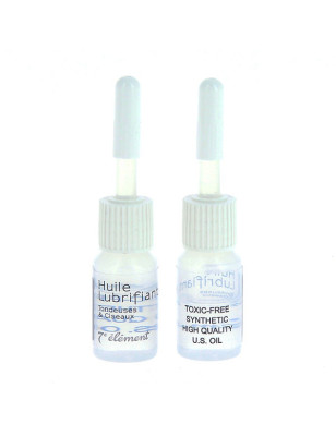 Burettes d'huile pour tondeuse et ciseaux x2