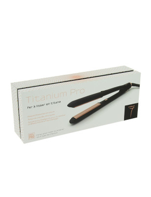 Fer à lisser en titane noir - Titanium pro Fer à lisser en titane noir - Titanium pro