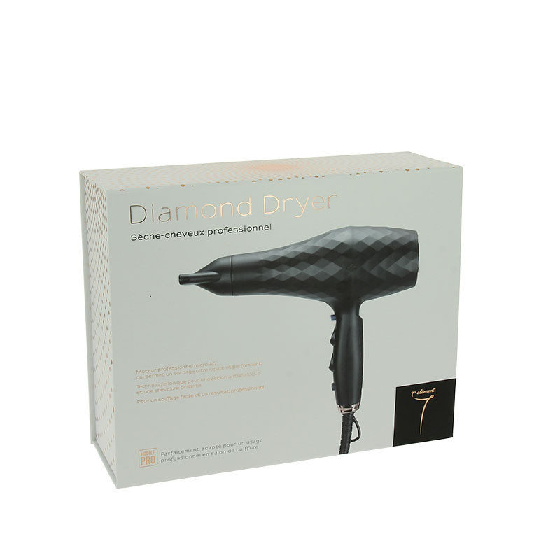 Sèche-cheveux professionnel Diamond dryer Noir Sèche-cheveux professionnel Diamond dryer Noir