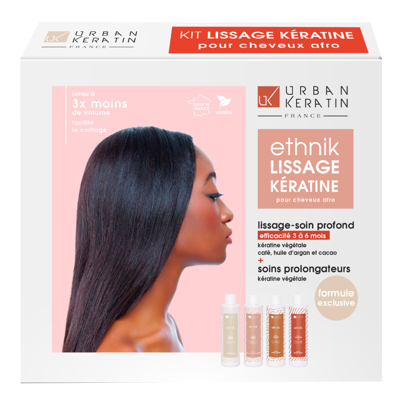 Mini kit Ethnik lissage brésilien (4x100ml) Mini kit Ethnik lissage brésilien (4x100ml)
