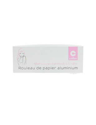 Papier aluminium 15 microns - 15cmx100m