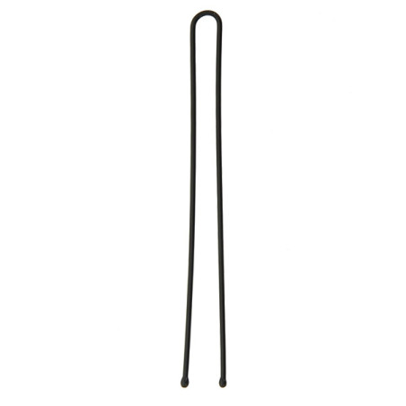 Epingles à chignons bouts perlés 70mm x40 Noir
