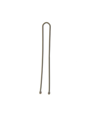 Epingles à chignon bouts perlés 50mm Bronze