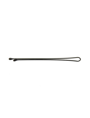 Pinces lisettes bouts perlés 50mm x40 Noir