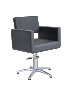 Fauteuil Madrid Noir 81x63cm