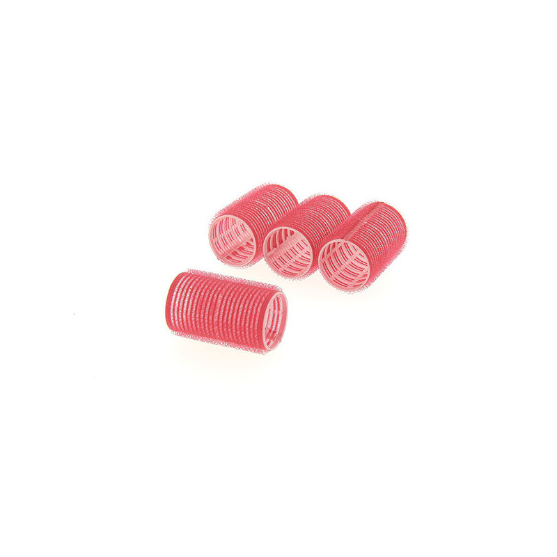 Rouleaux velcro 36mm x4 Rouge Rouleaux velcro 36mm x4 Rouge