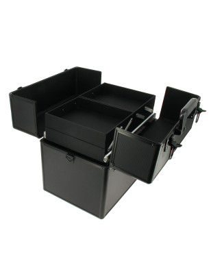 Mallette professionnelle à compartiments Noire 37x27x35cm Mallette professionnelle à compartiments Noire 37x27x35cm