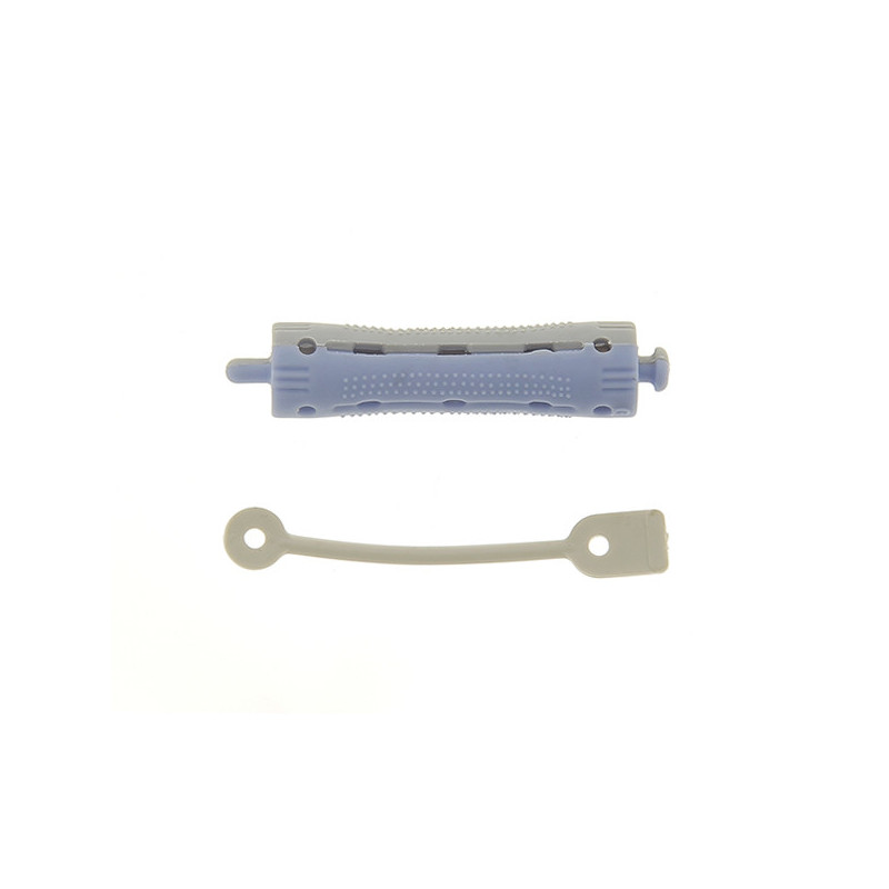 Bigoudis permanente courts 70x13mm x12 Gris & Bleu Bigoudis permanente courts 70x13mm x12 Gris & Bleu