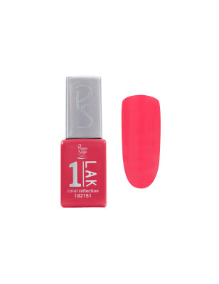 One-LAK 1-step gel polish coral reflection