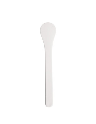Spatule hygiènique plastique Blanche 15.5cm