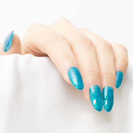 Vernis semi-permanent I-LAK - Green Confetti