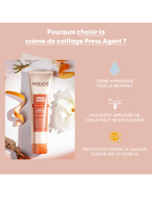 Crème de coiffage thermoprotecteur Press Agent Thermal Smoothing Crème de coiffage thermoprotecteur Press Agent Thermal Smoothing