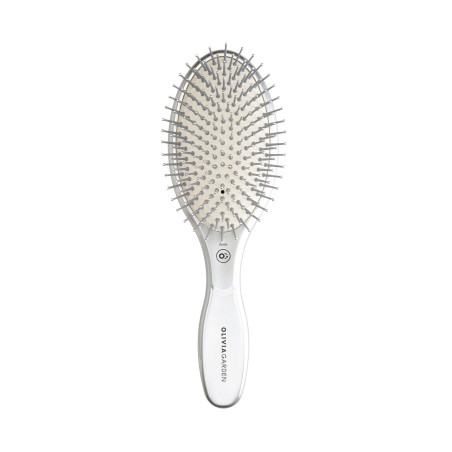 Brosse démélante Expert Care Oval Nylon Bristles Silver