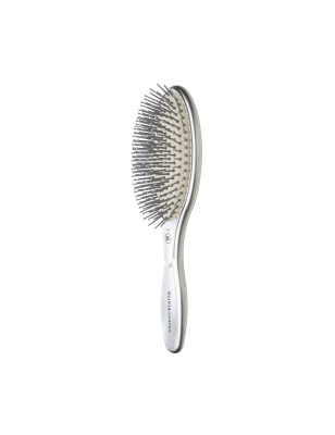 Brosse démélante Expert Care Oval Nylon Bristles Silver