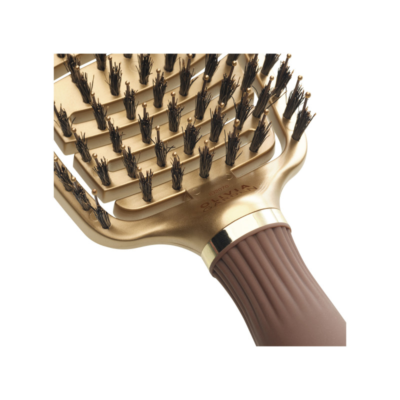 Brosse démélante Expert Care Flex Boar&Nylon Bristles Gold&Brown Brosse démélante Expert Care Flex Boar&Nylon Bristles Gold&Brown