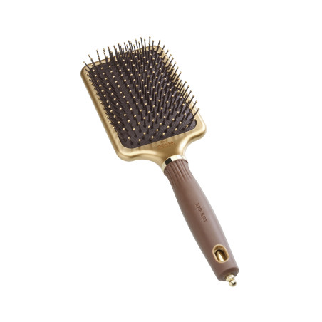 Brosse démélante  Expert Care Rectangular Nylon Bristle Gold&Brown L