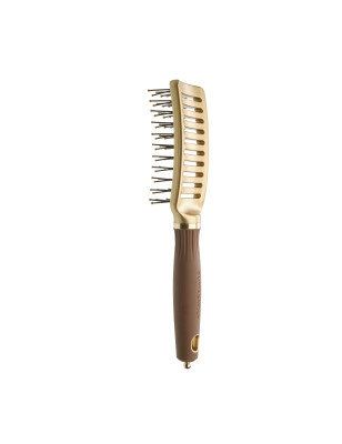 Brosse démélante Expert Style Vent Nylon Bristles Gold&Brown
