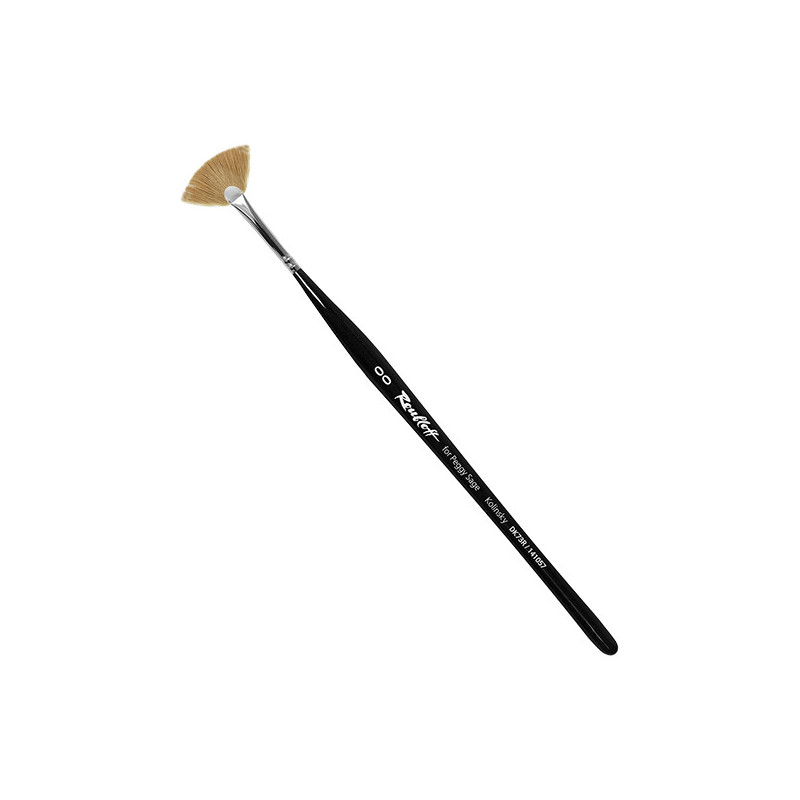 Pinceau roubloff éventail kolinsky Pinceau roubloff éventail kolinsky