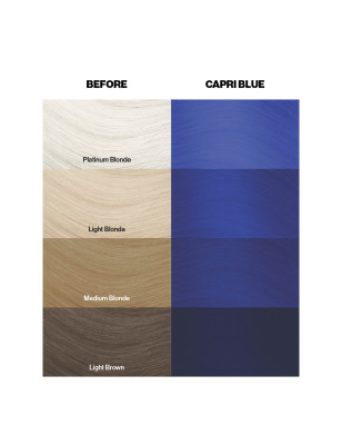 Coloration temporaire capri blue n°44 Coloration temporaire capri blue n°44