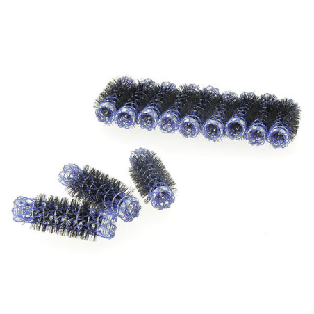 Rouleaux mise en plis 16mm x12 Bleu foncé