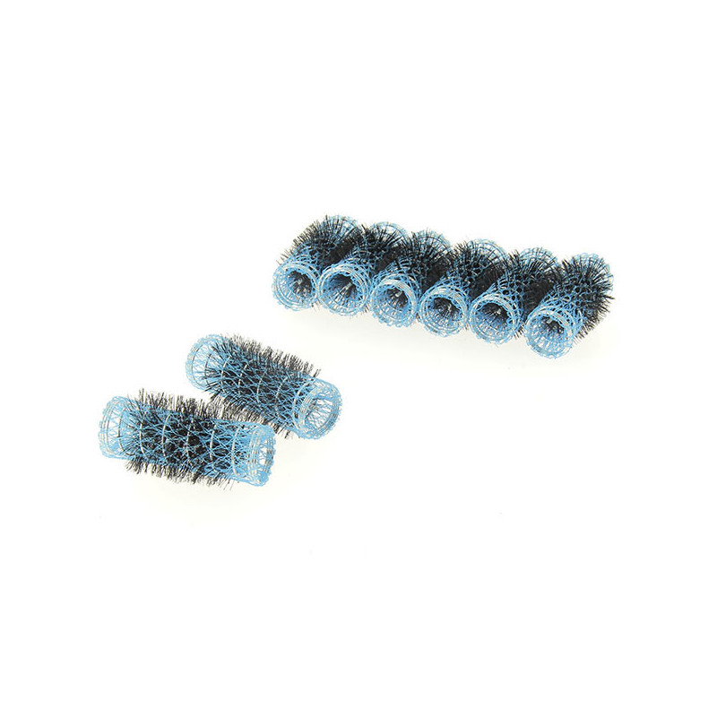Rouleaux mise en plis 24mm x8 Bleu ciel Rouleaux mise en plis 24mm x8 Bleu ciel